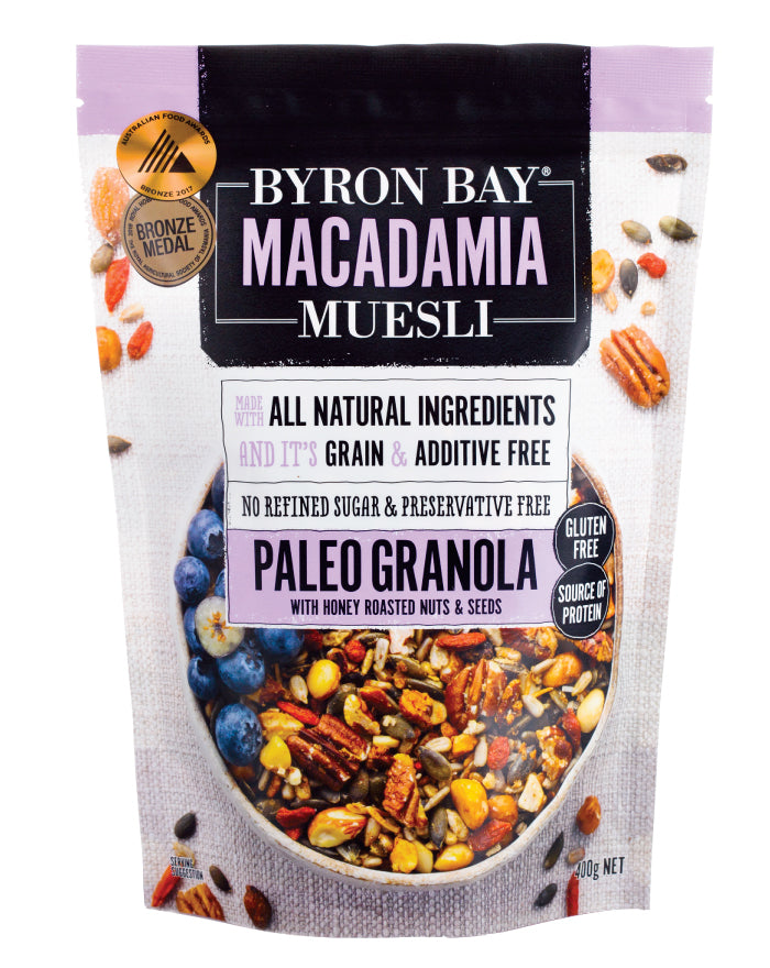 Byron Bay Biodynamic Muesli Paleo Granola 425g