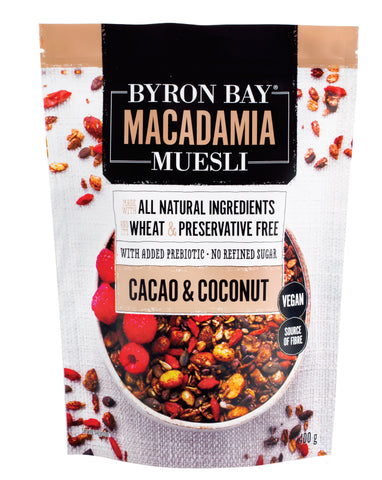 Byron Bay Biodynamic Muesli Cacao & Coconut Granola 400g