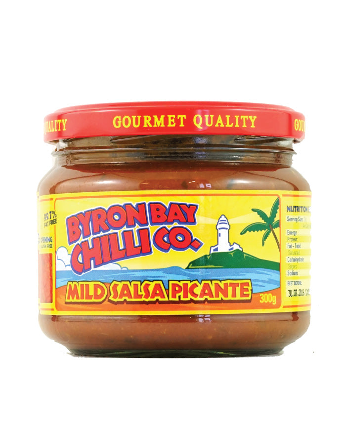 Byron Bay Chilli Mild Salsa Picante 300g - Fresh Food Enterprises