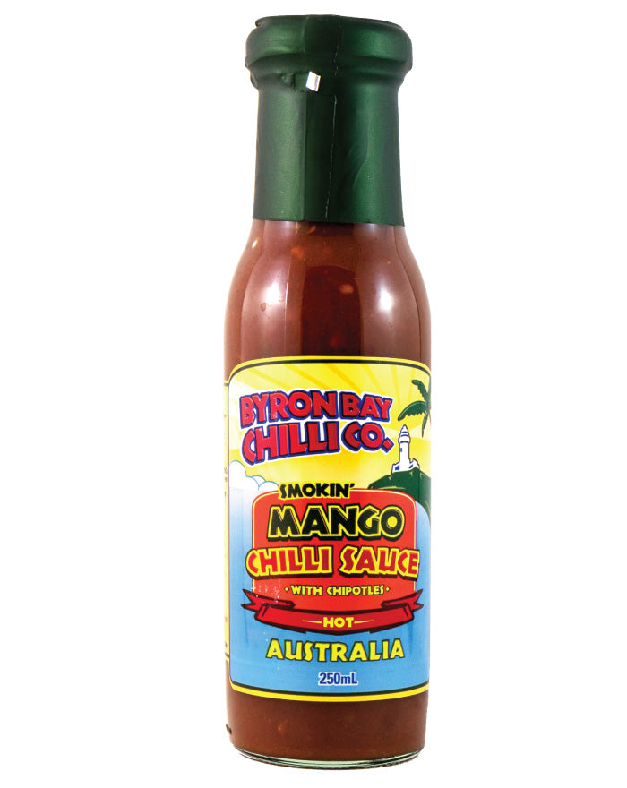 Byron Bay Chilli Smokin Mango Chilli Sauce 250ml - Fresh Food Enterprises