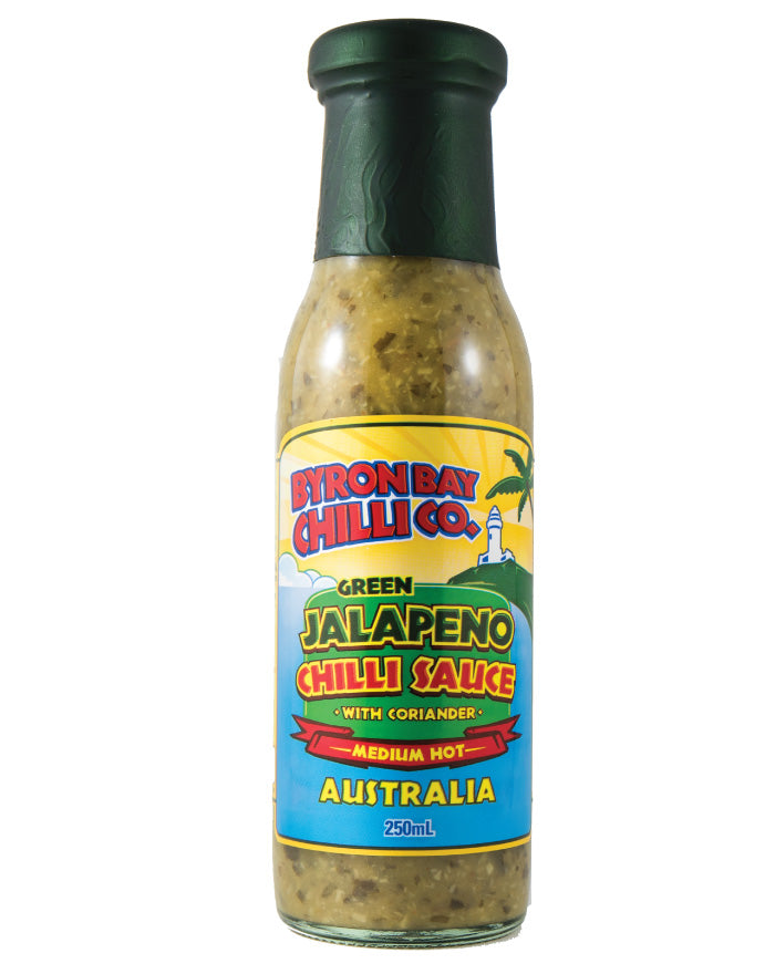 Byron Bay Chilli Green Jalapeno 250ml - Fresh Food Enterprises