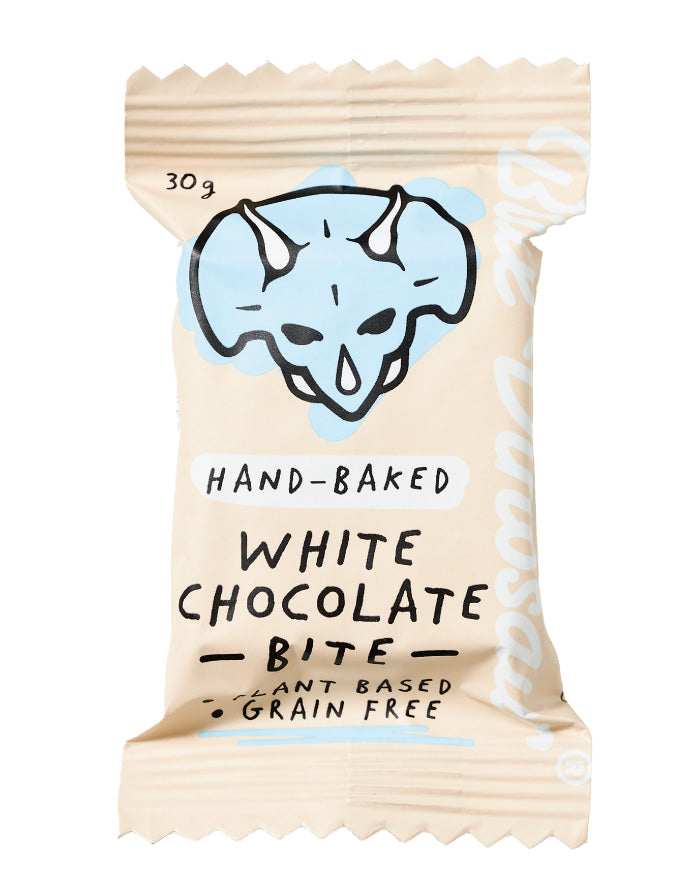 Blue Dinosaur Bite White Chocolate 30g