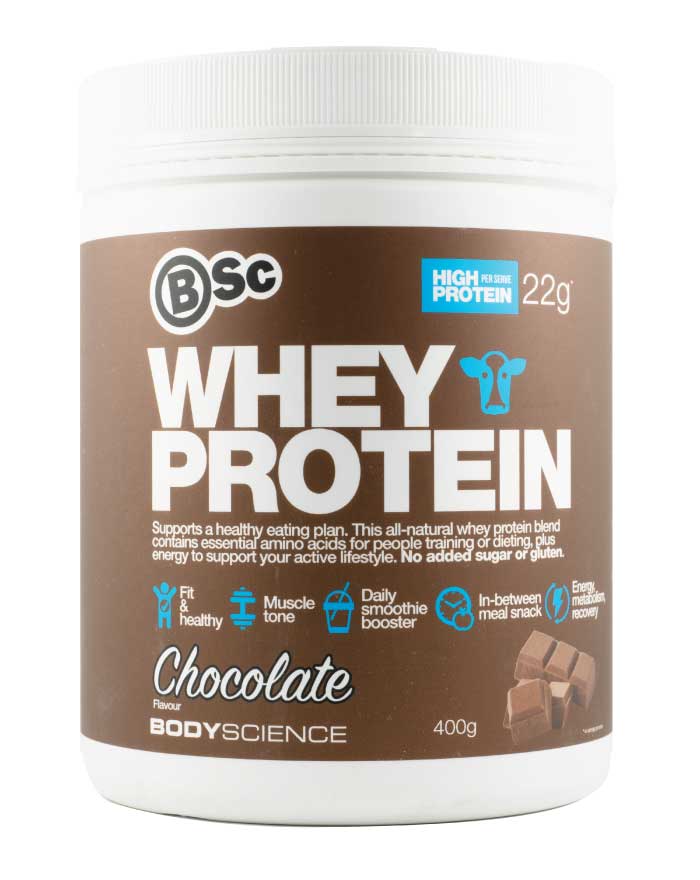 Body Science Whey Protein Chocolate 400g - Fresh Food Enterprises