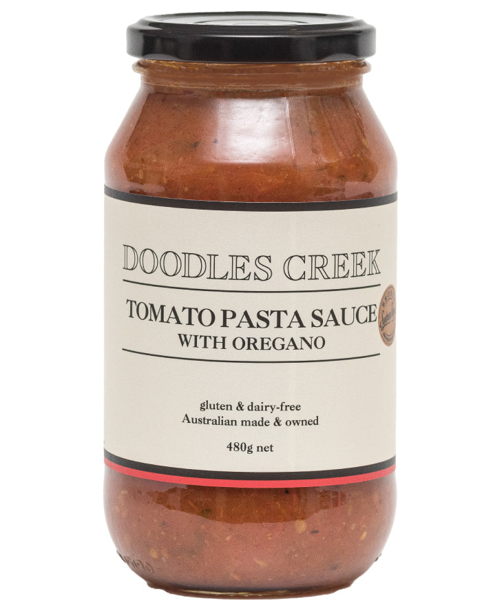 Doodles Creek Tomato Pasta Sauce with Oregano 480g