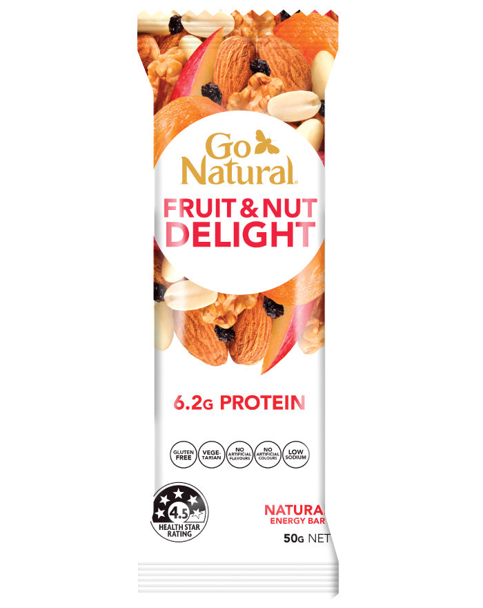 Go Natural Snack Bars Fruit & Nut Delight 50g