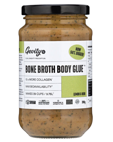 Gevity Rx Bone Broth Body Glue Lemon & Herb 390g