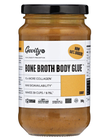 Gevity Rx Bone Broth Body Glue Curry 390g