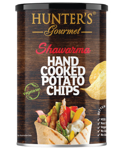 Hunter's Hand Cooked Potato Chips Shawarma 150g