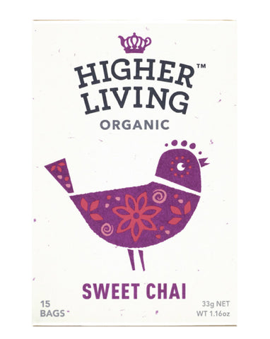 Higher Living Organic Tea Sweet Chai 25g