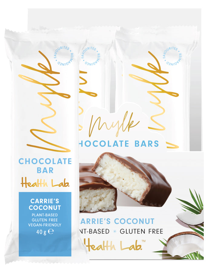 Health Lab Mylk Chocolate Bars Coconut 40g