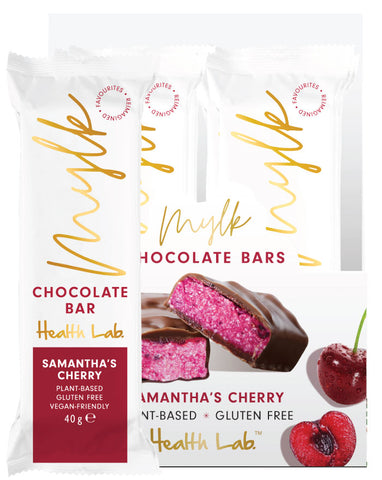 Health Lab Mylk Chocolate Bars Cherry 40g