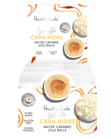 Health Lab Whyte Cara-More Caramel filled Ball 40g