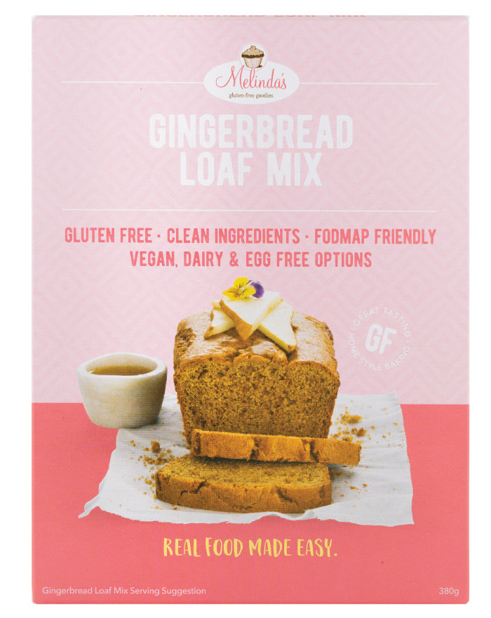 Melinda's Bakery Gingerbread Loaf 380g - Fresh Food Enterprises