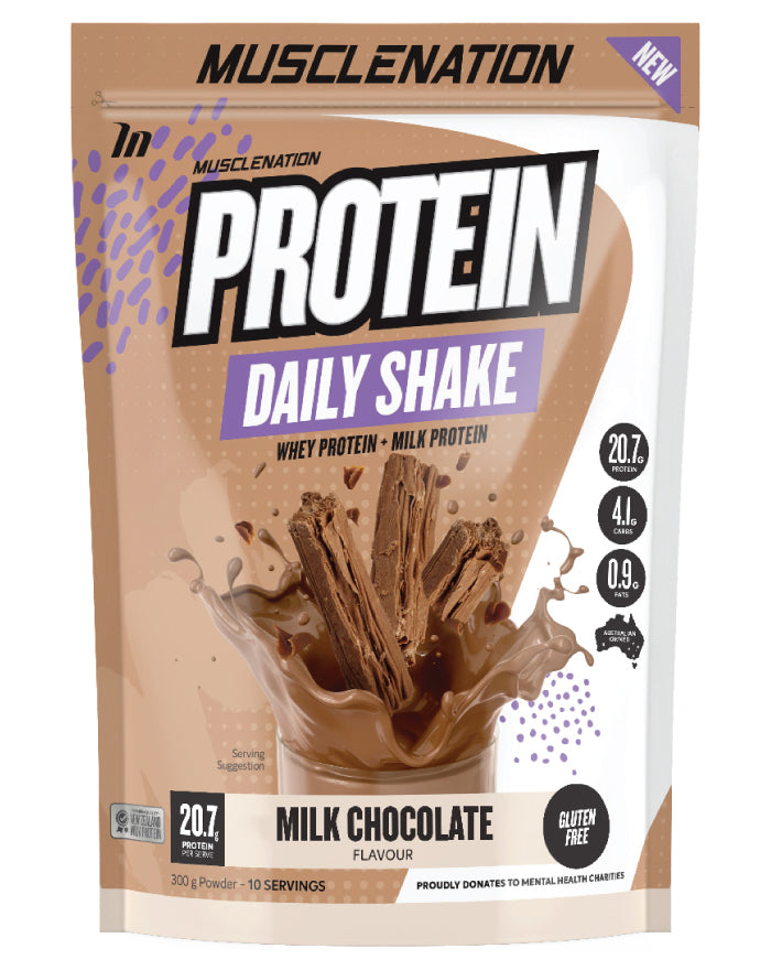 Muscle Nation Daily Shake Milk Chocolate Flake 300g