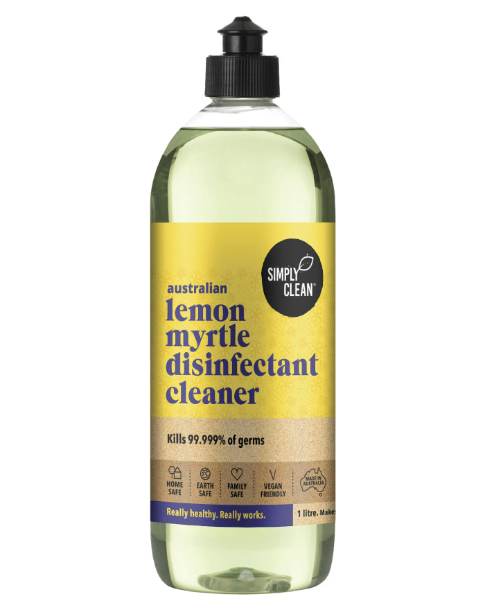 SimplyClean Lemon Myrtle Disinfectant Cleaner 1 ltr