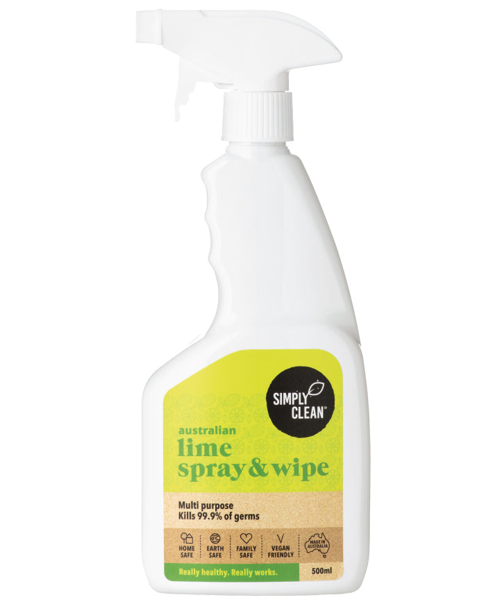 SimplyClean Lime Spray & Wipe 500ml