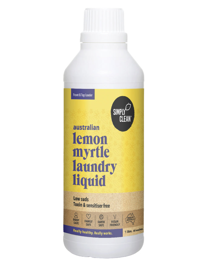SimplyClean Lemon Myrtle Laundry Liquid  1 ltr