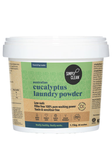 SimplyClean Eucalyptus Laundry Powder 1.75kg