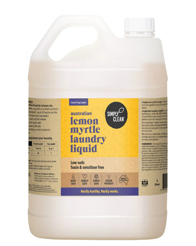 SimplyClean Lemon Myrtle Laundry Liquid  5 ltr