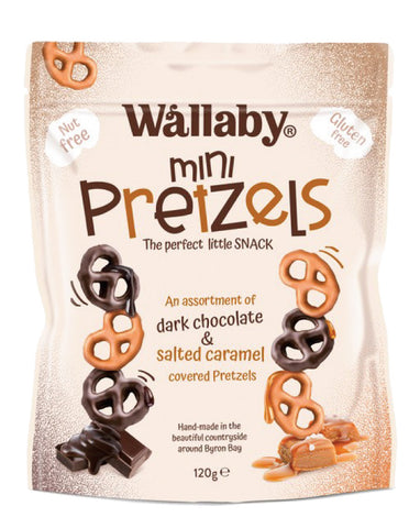 Wallaby Mini Pretzels 120g