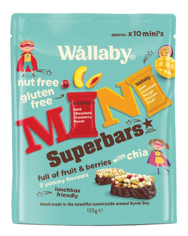 Wallaby Mini Superbars 135g